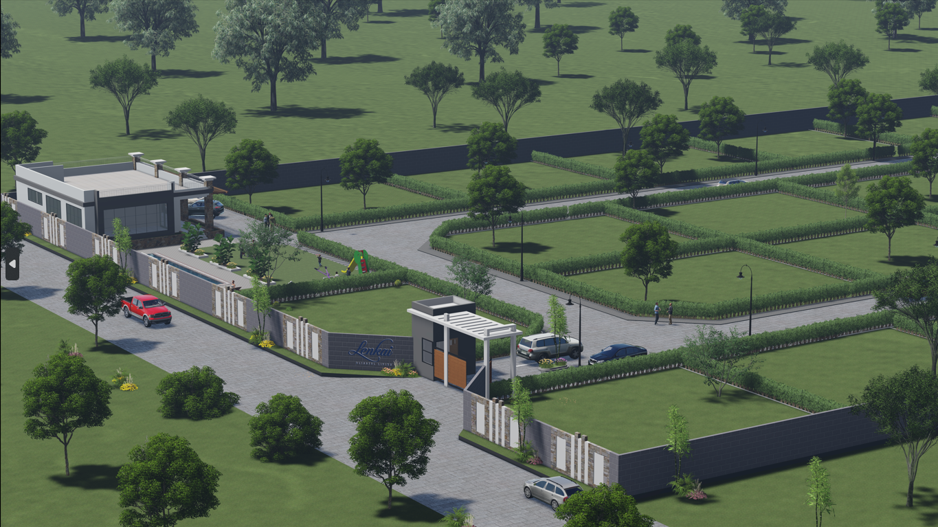 Lenkai estate render. Plots in Juja